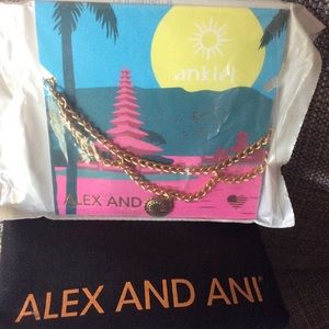 Alex and Ani Sun Anklet